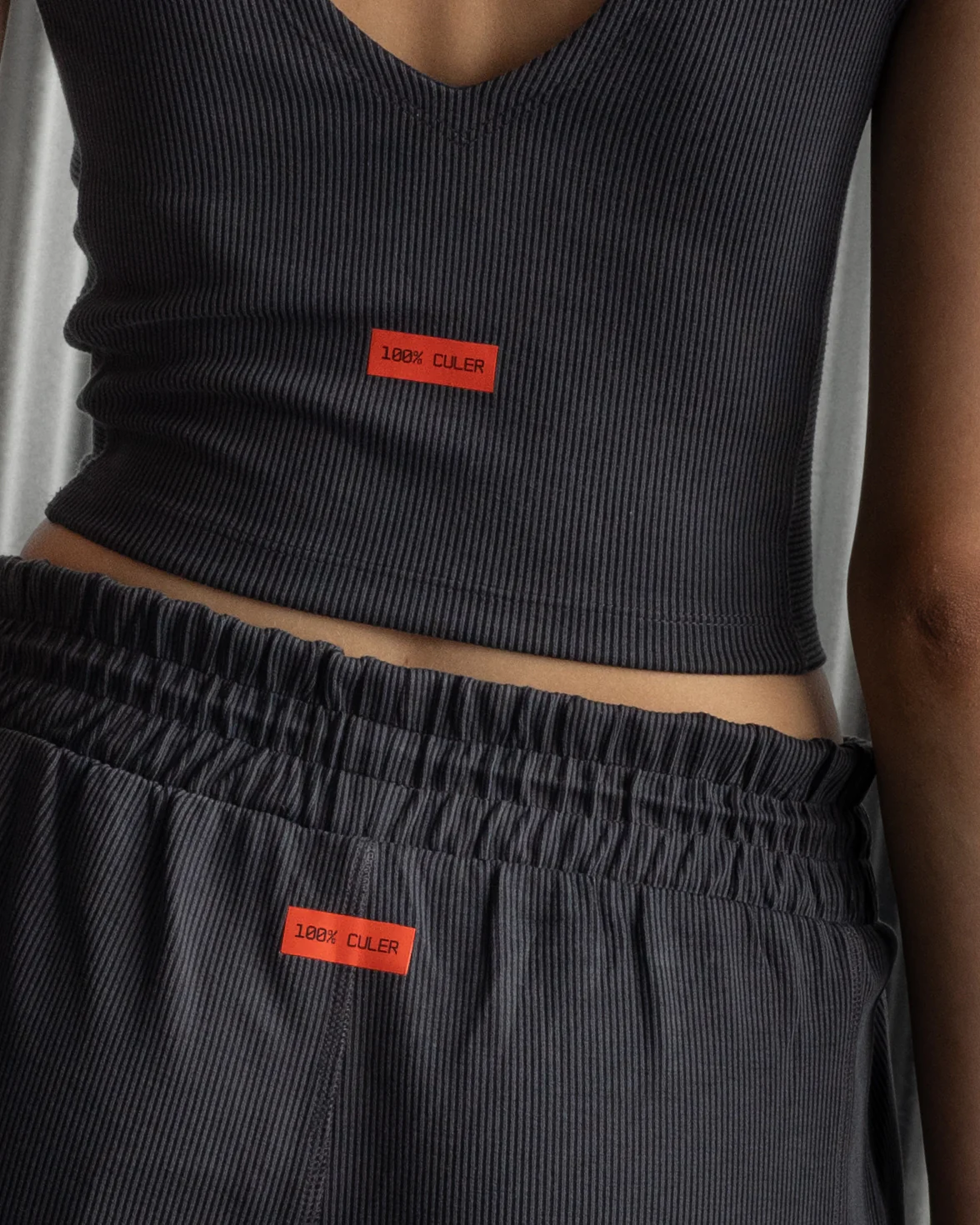 Pants Wide Grey Barça Essentials - Women - Image 4