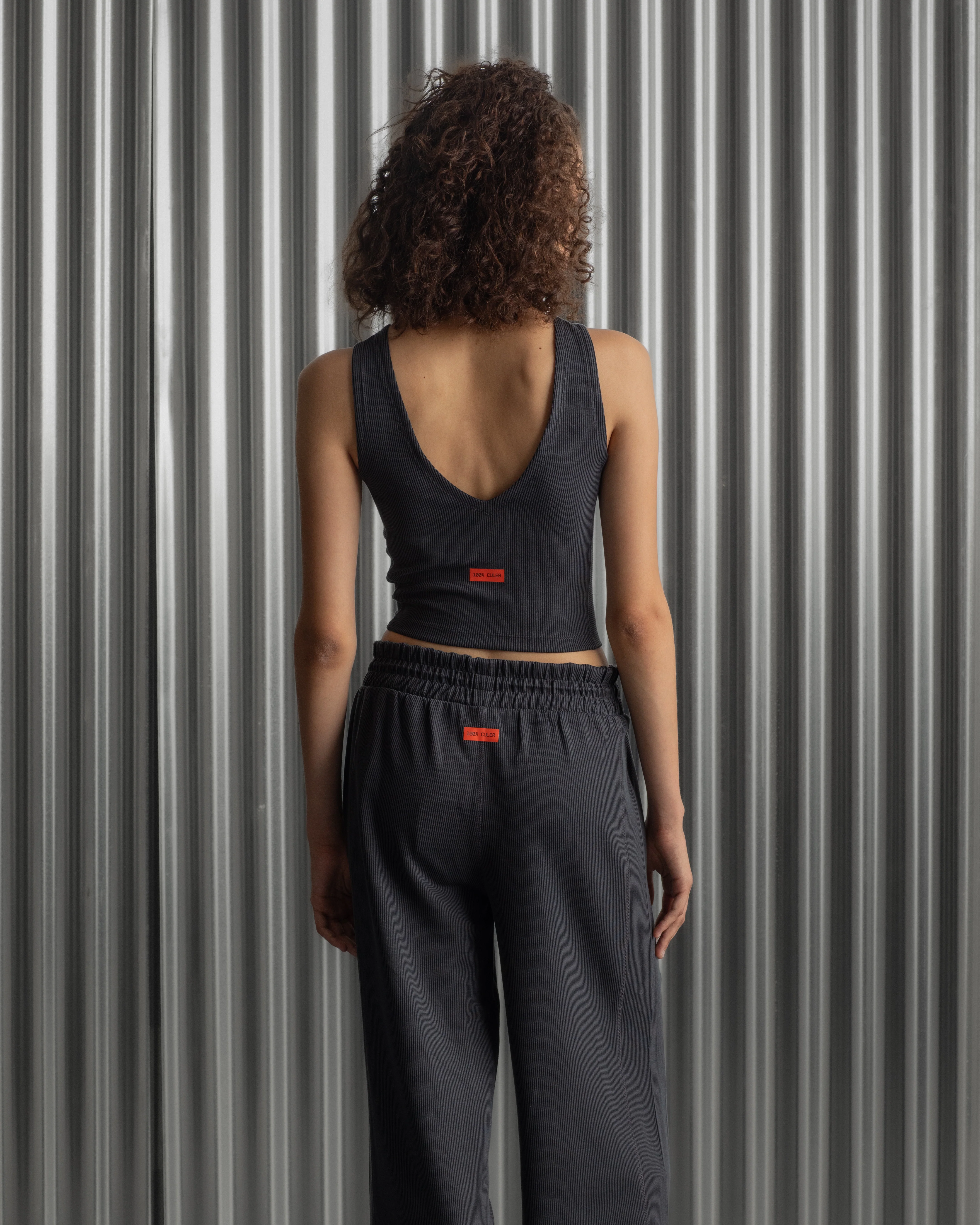Pants Wide Grey Barça Essentials - Women - Image 6