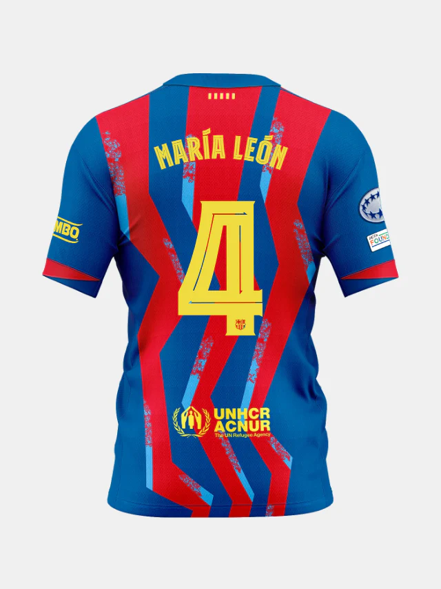 MARÍA LEÓN | UWCL Women's fourth jersey 25/26 FC Barcelona