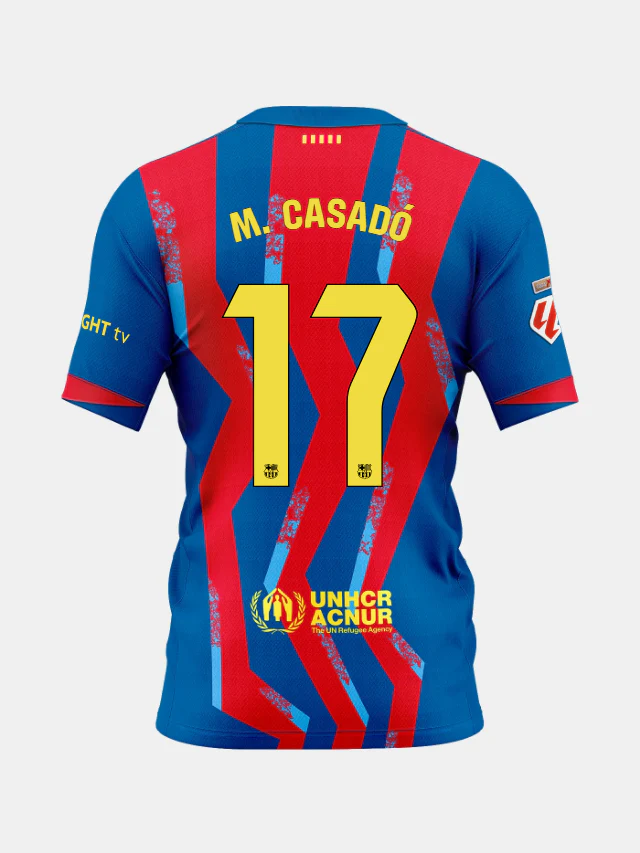 M. CASADÓ | La Liga Junior fourth jersey 25/26 FC Barcelona