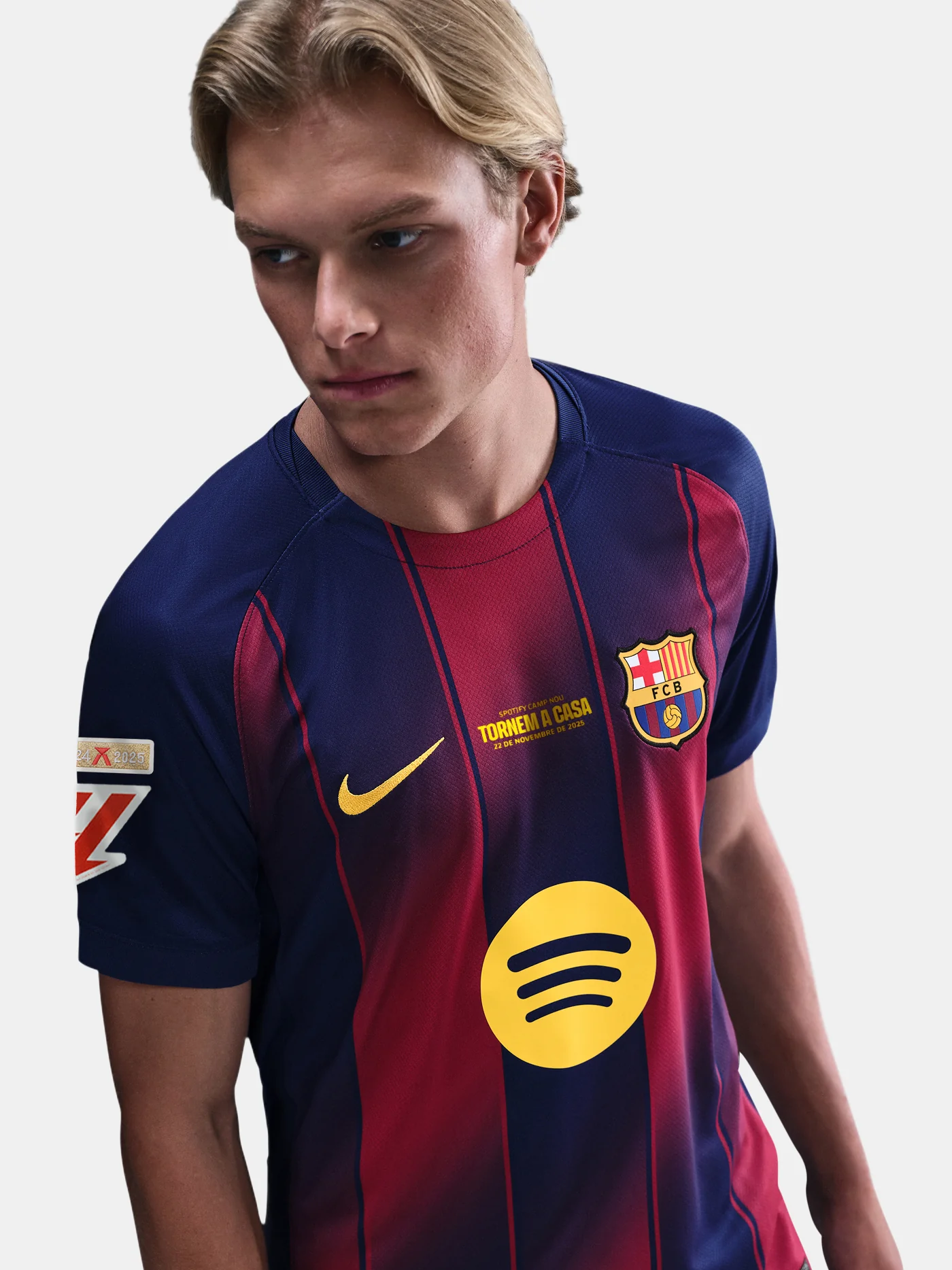 BACKHOME Men's home jersey 25/26 FC Barcelona