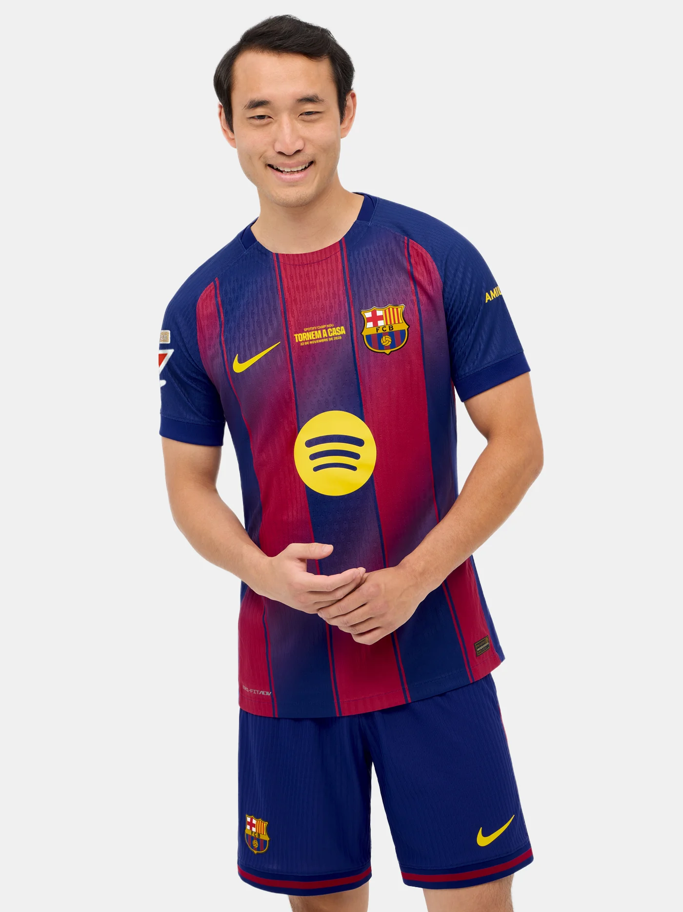 BACKHOME Men's home jersey 25/26 FC Barcelona - Player's Edition - Image 2