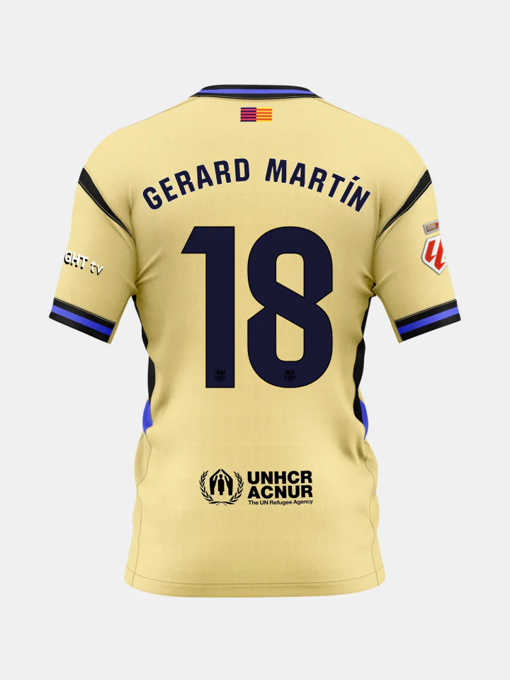 GERARD MARTIN | La Liga Junior away jersey 25/26 FC Barcelona x Kobe Bryant - Player's Edition