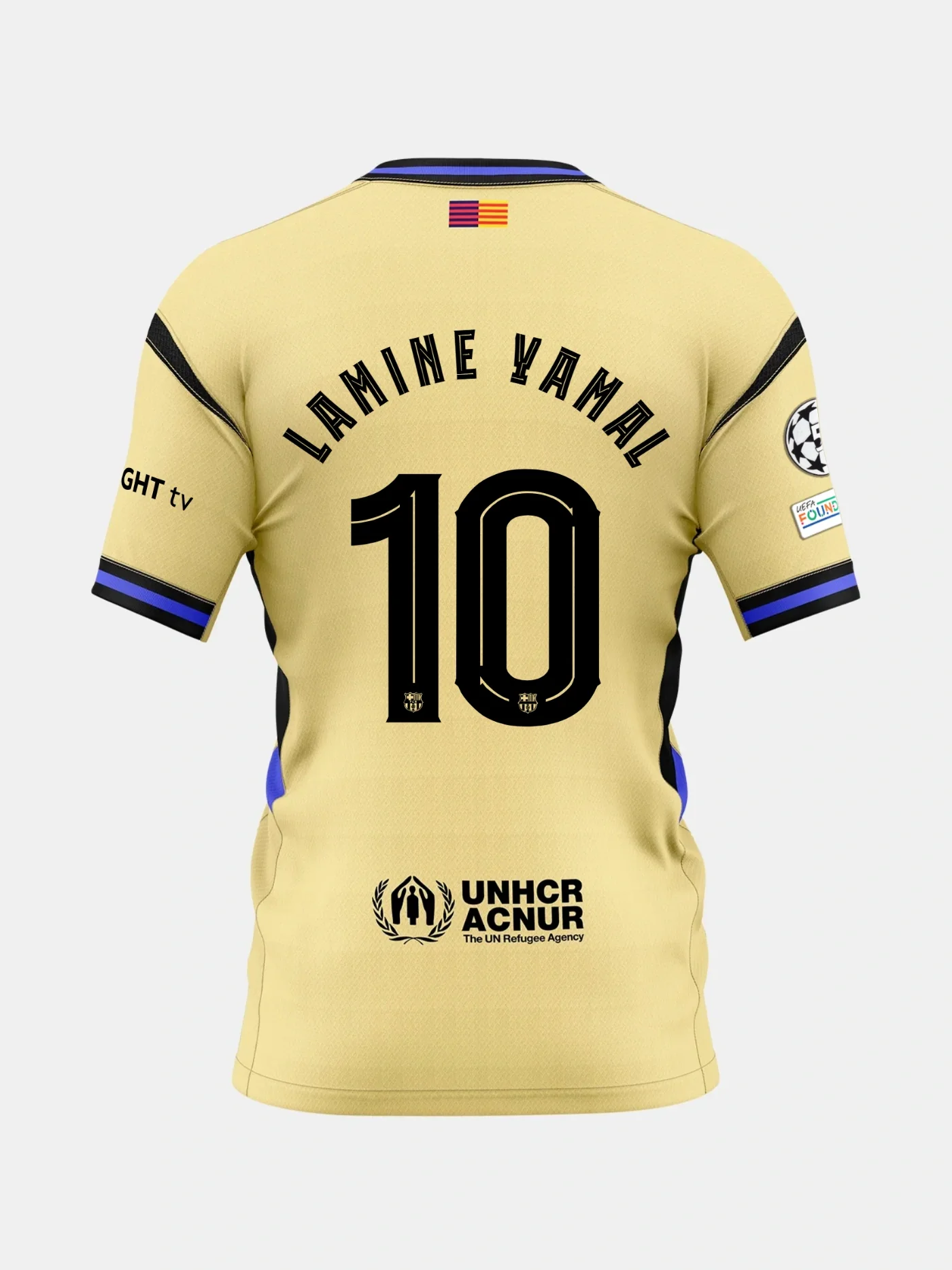 LAMINE YAMAL | UCL women's away jersey 25/26 FC Barcelona x Kobe Bryant - Player's Edition