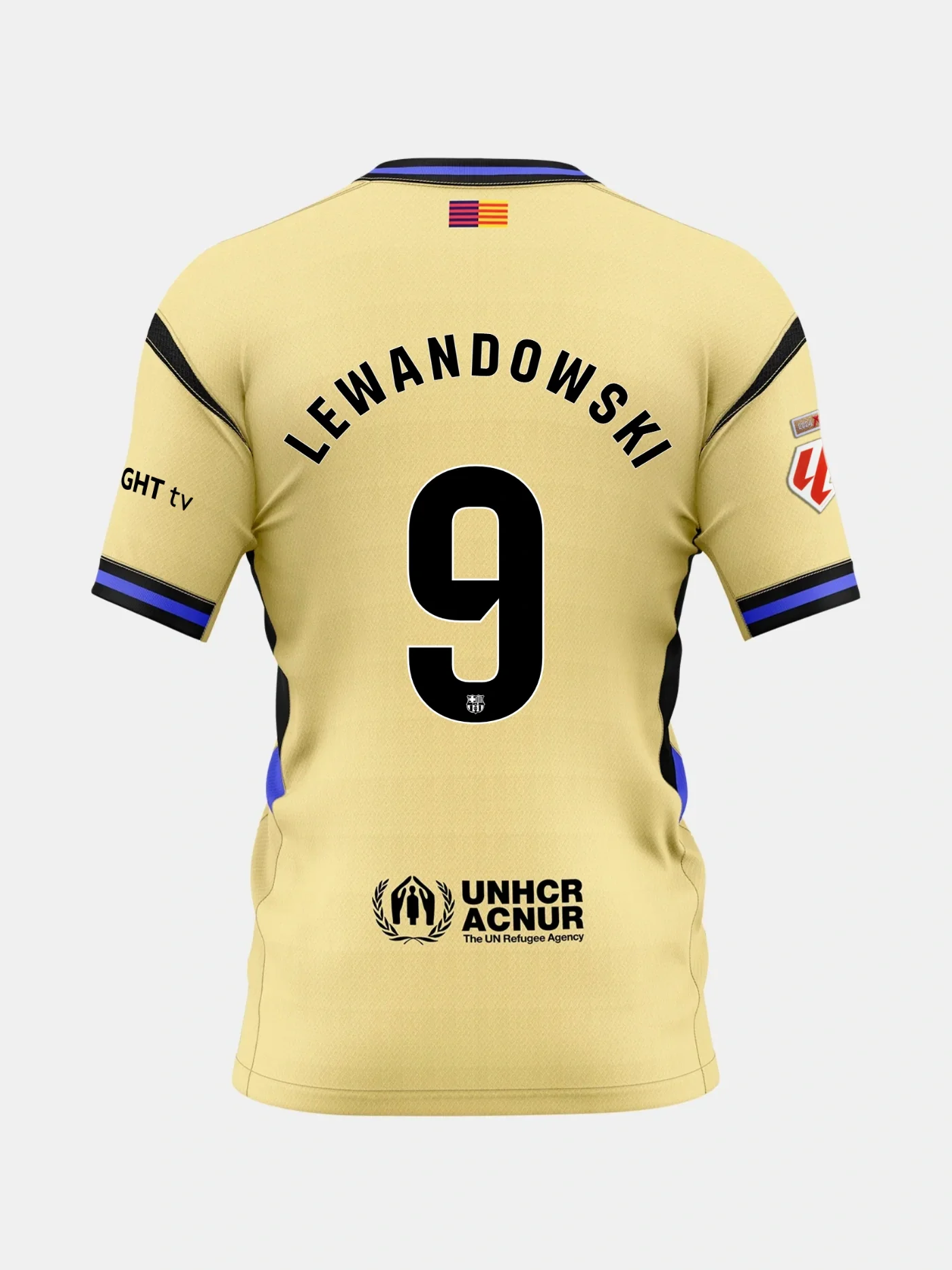 LEWANDOWSKI |La Liga Men's away jersey 25/26 FC Barcelona x Kobe Bryant