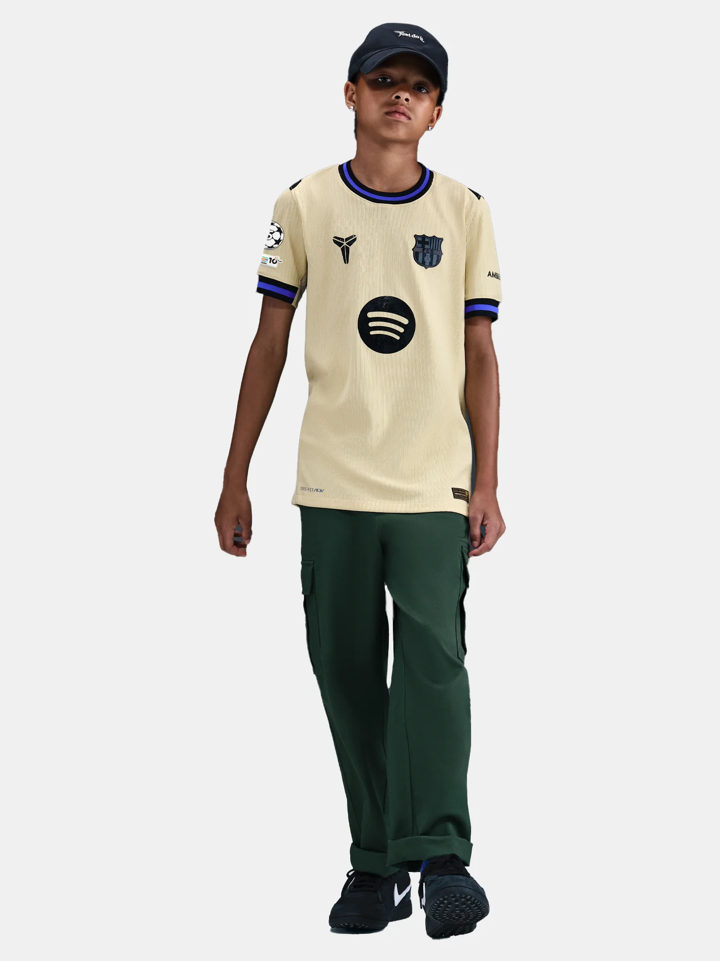 UCL Junior away jersey 25/26 FC Barcelona x Kobe Bryant - Player's Edition