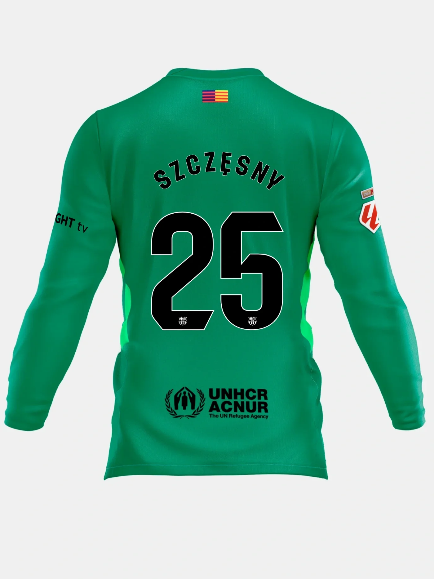 SZCZ?SNY | La Liga Junior goalkeeper away jersey 25/26 FC Barcelona x Kobe Bryant