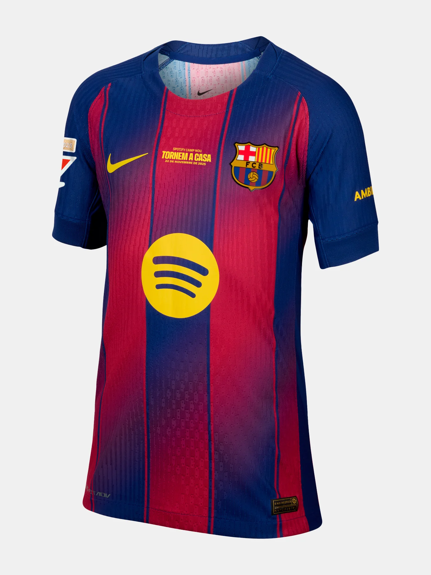 Junior home jersey 25/26 FC Barcelona - Player's Edition