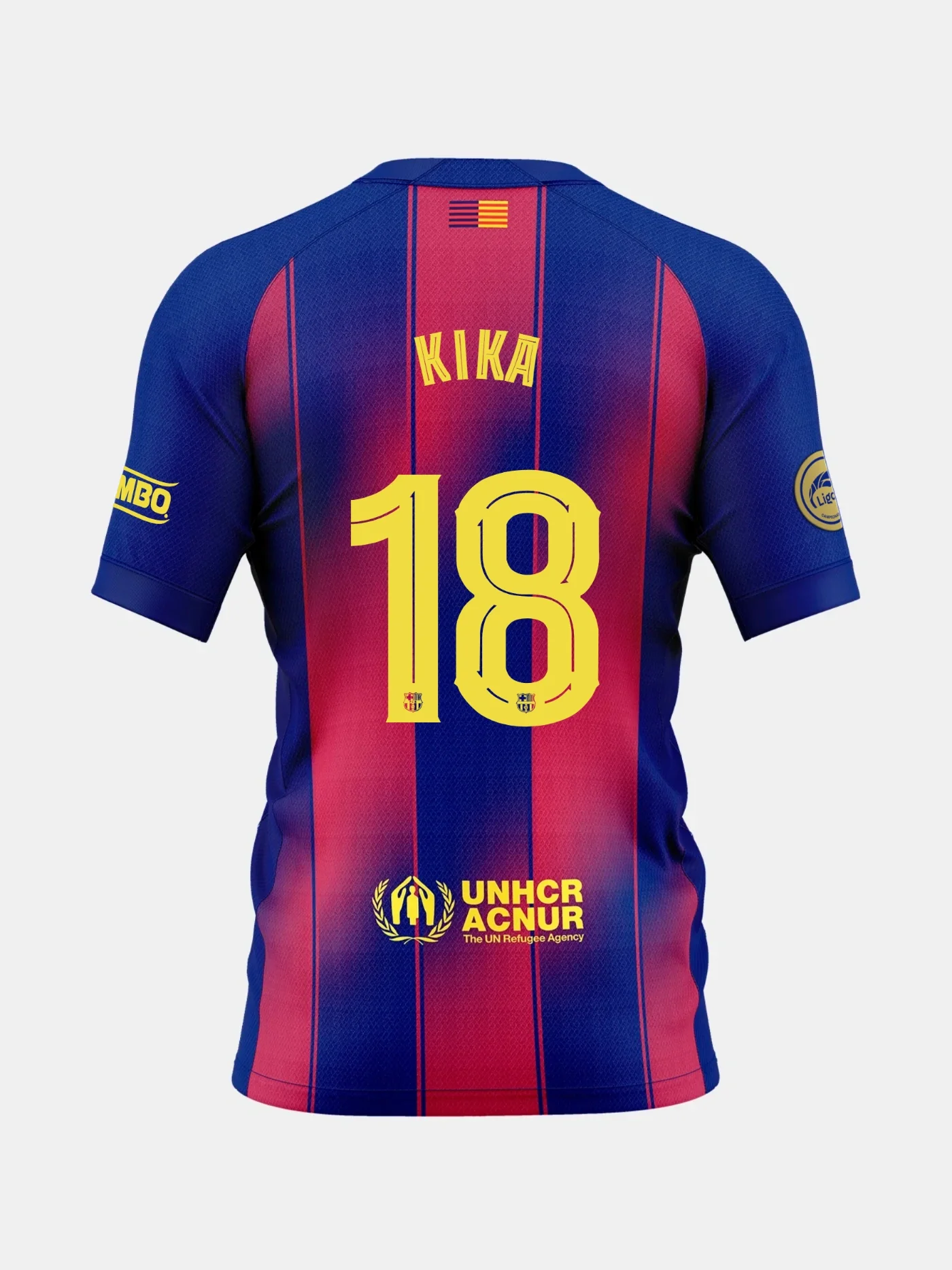 KIKA | Liga F Women's home jersey 25/26 FC Barcelona