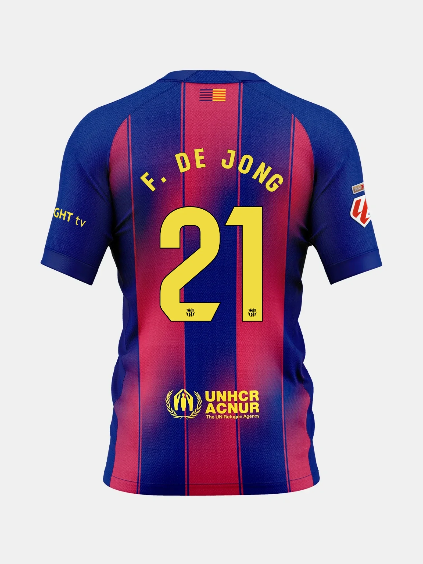 F. DE JONG | La Liga Junior home jersey 25/26 FC Barcelona - Player's Edition