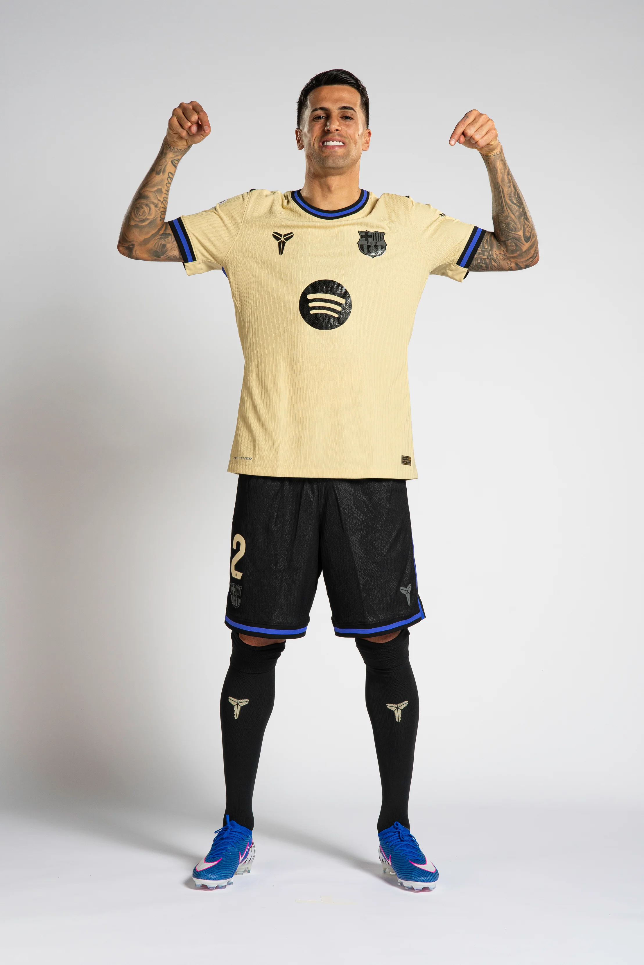 JOÃO CANCELO | La Liga Men's away jersey 25/26 FC Barcelona x Kobe Bryant - Player's Edition