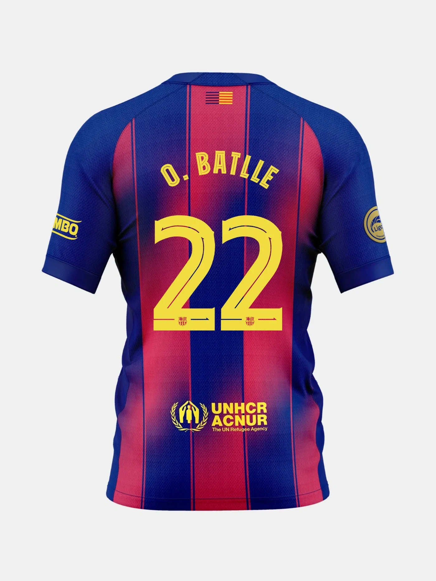 O. BATLLE | Liga F Men's home jersey 25/26 FC Barcelona