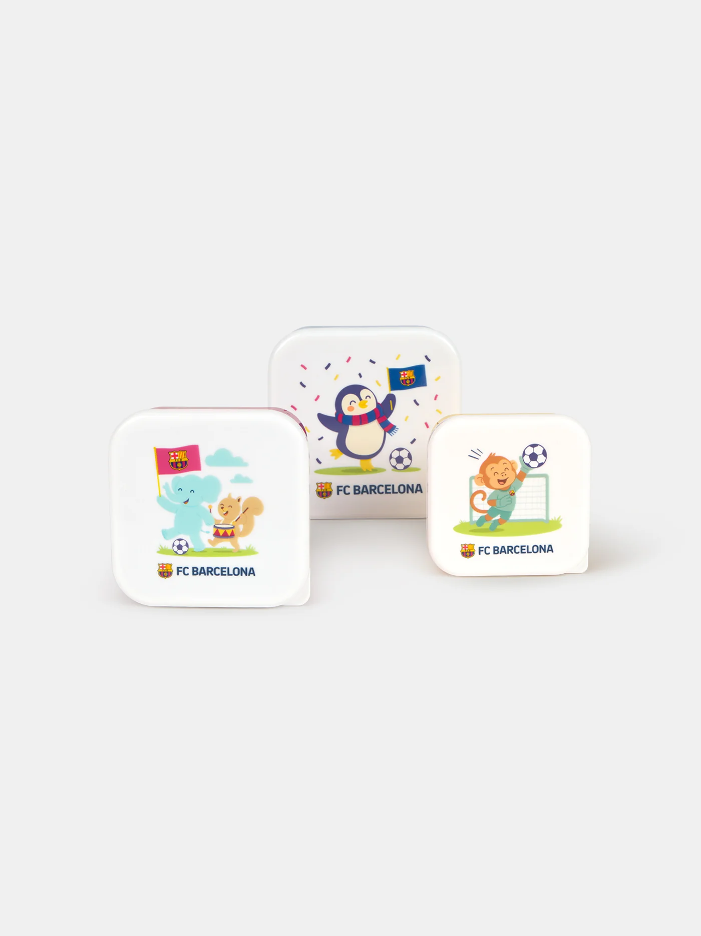 Snack Box Set 3-Piece Barça - Image 3
