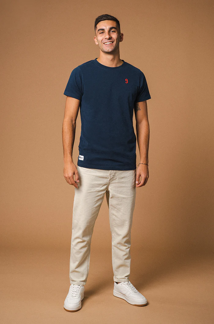 T-shirt blue Barça Cruyff "9"