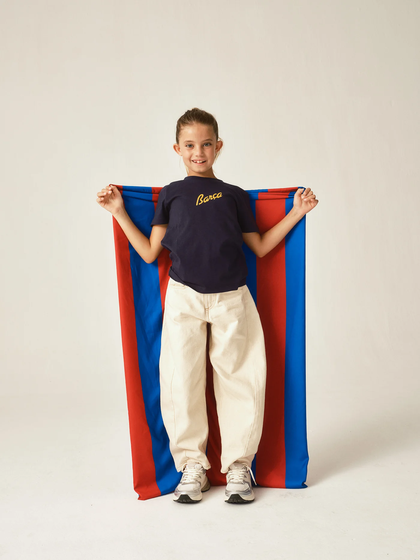 T-shirt Core Navy "MÉS QUE UN CLUB" - Junior - Image 2