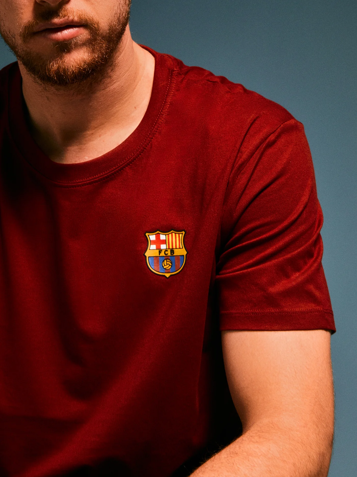 T-shirt maroon Barça - Image 2