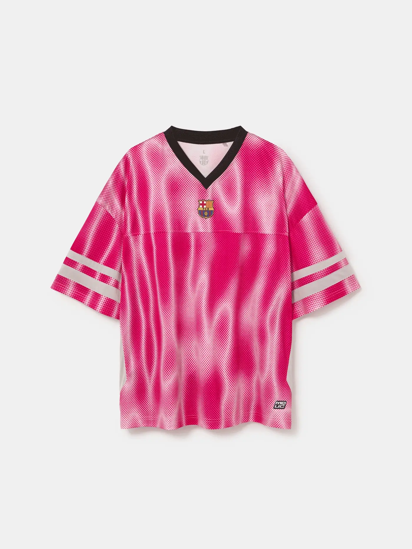 T-shirt pink Festival Barça - Oversize