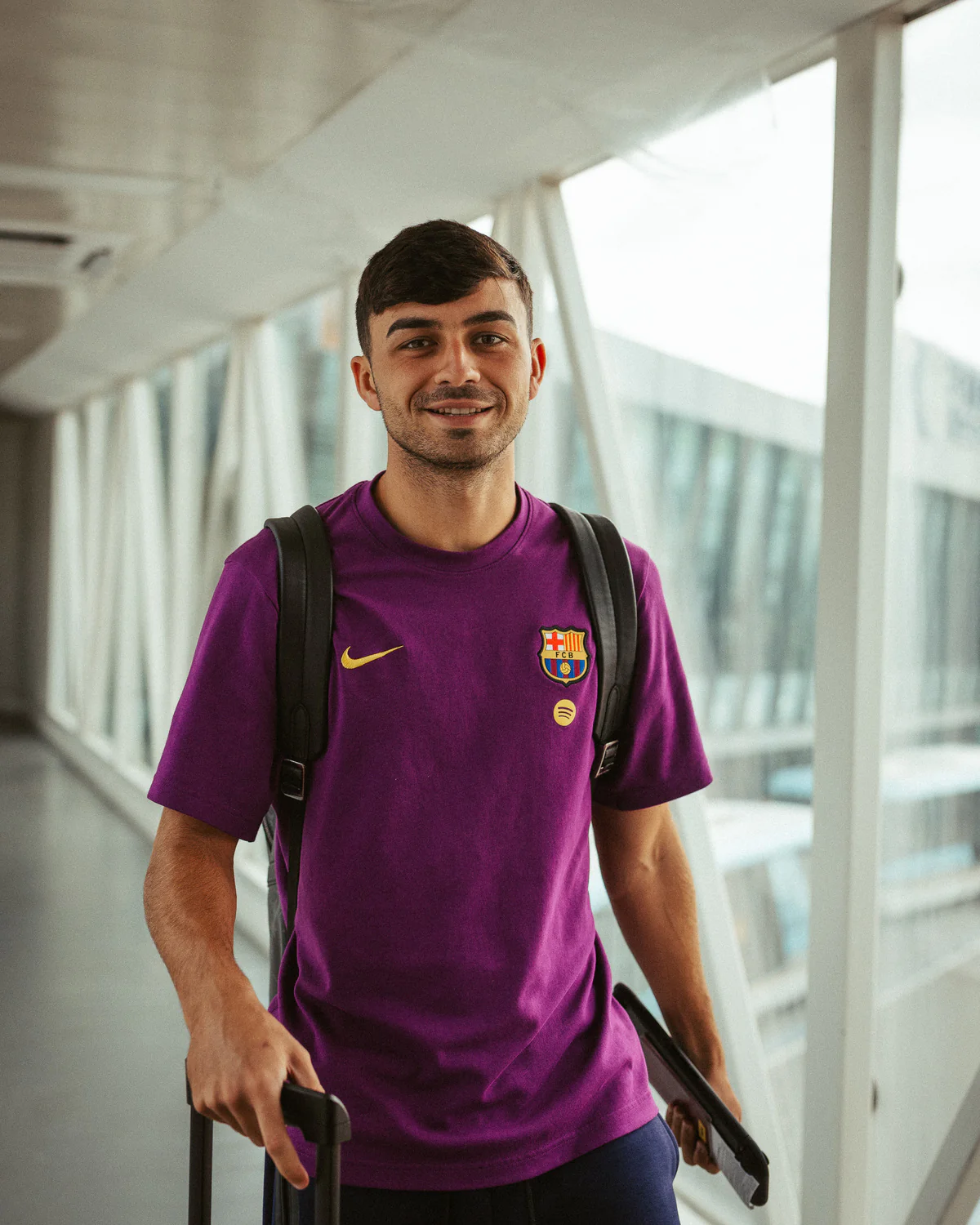 Tee purple Barça Nike
