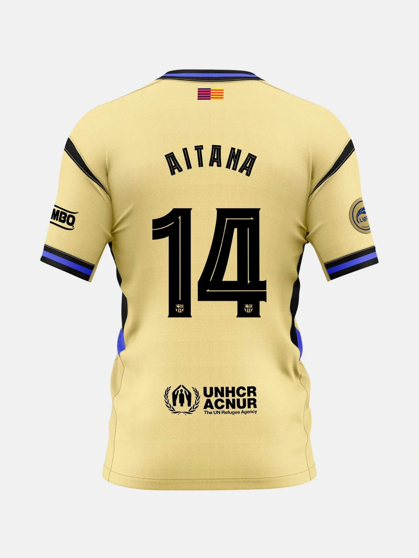 AITANA | Liga F Women's away jersey 25/26 FC Barcelona x Kobe Bryant
