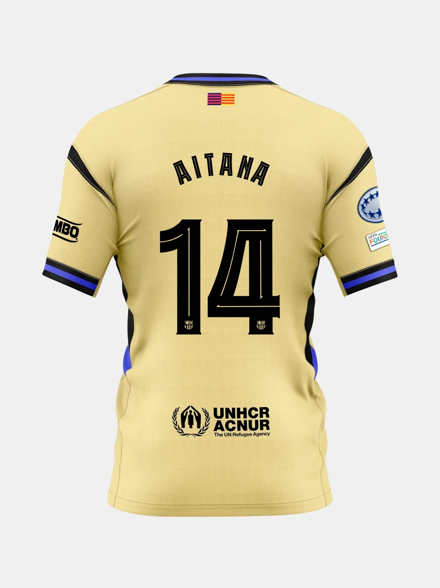 AITANA | UWCL Women's away jersey 25/26 FC Barcelona x Kobe Bryant