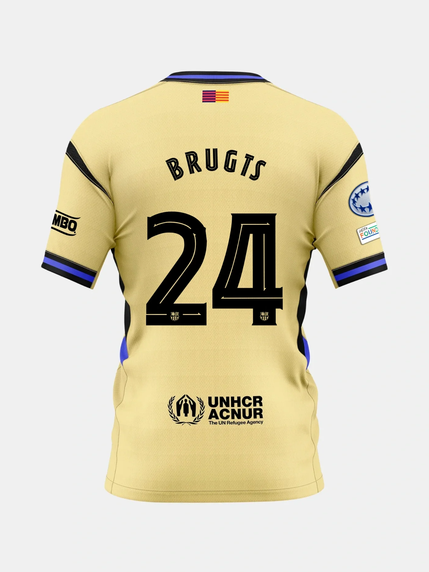 BRUGTS | UWCL Women's away jersey 25/26 FC Barcelona x Kobe Bryant