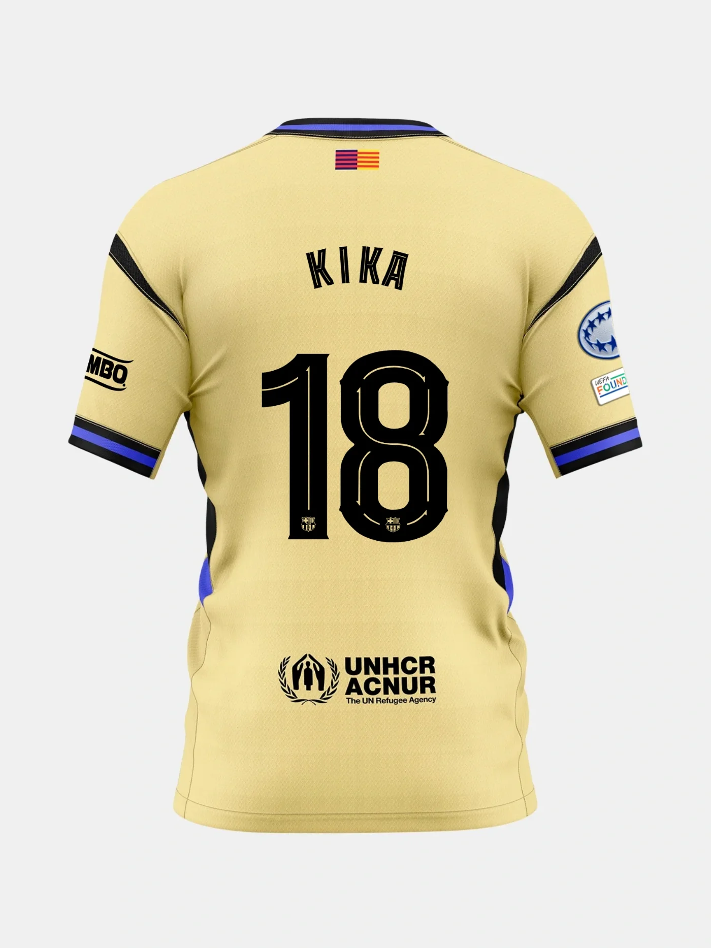 KIKA | UWCL Women's away jersey 25/26 FC Barcelona x Kobe Bryant