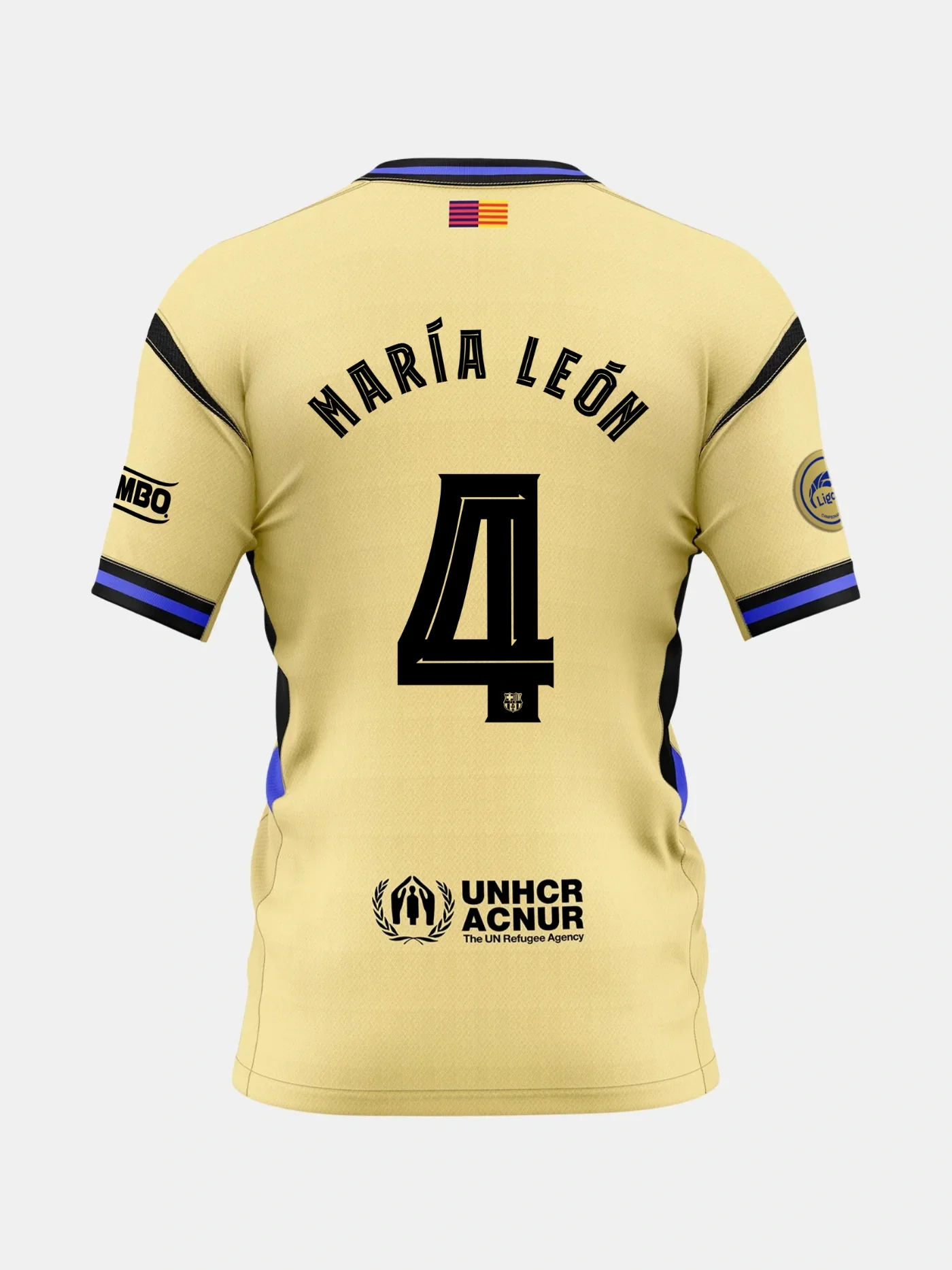 MARÍA LEÓN  | Liga F Women's away jersey 25/26 FC Barcelona x Kobe Bryant