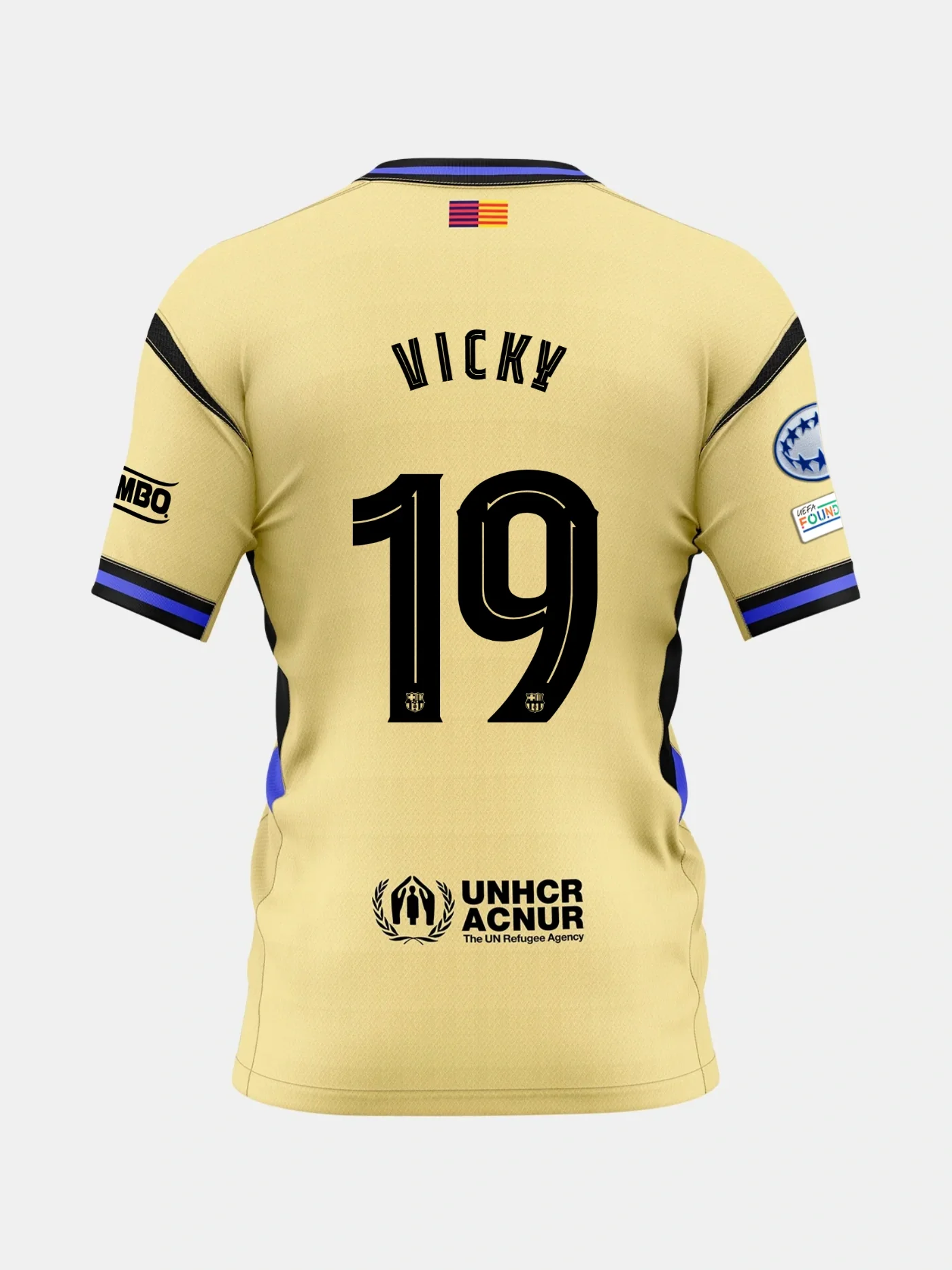 VICKY | UWCL Women's away jersey 25/26 FC Barcelona x Kobe Bryant