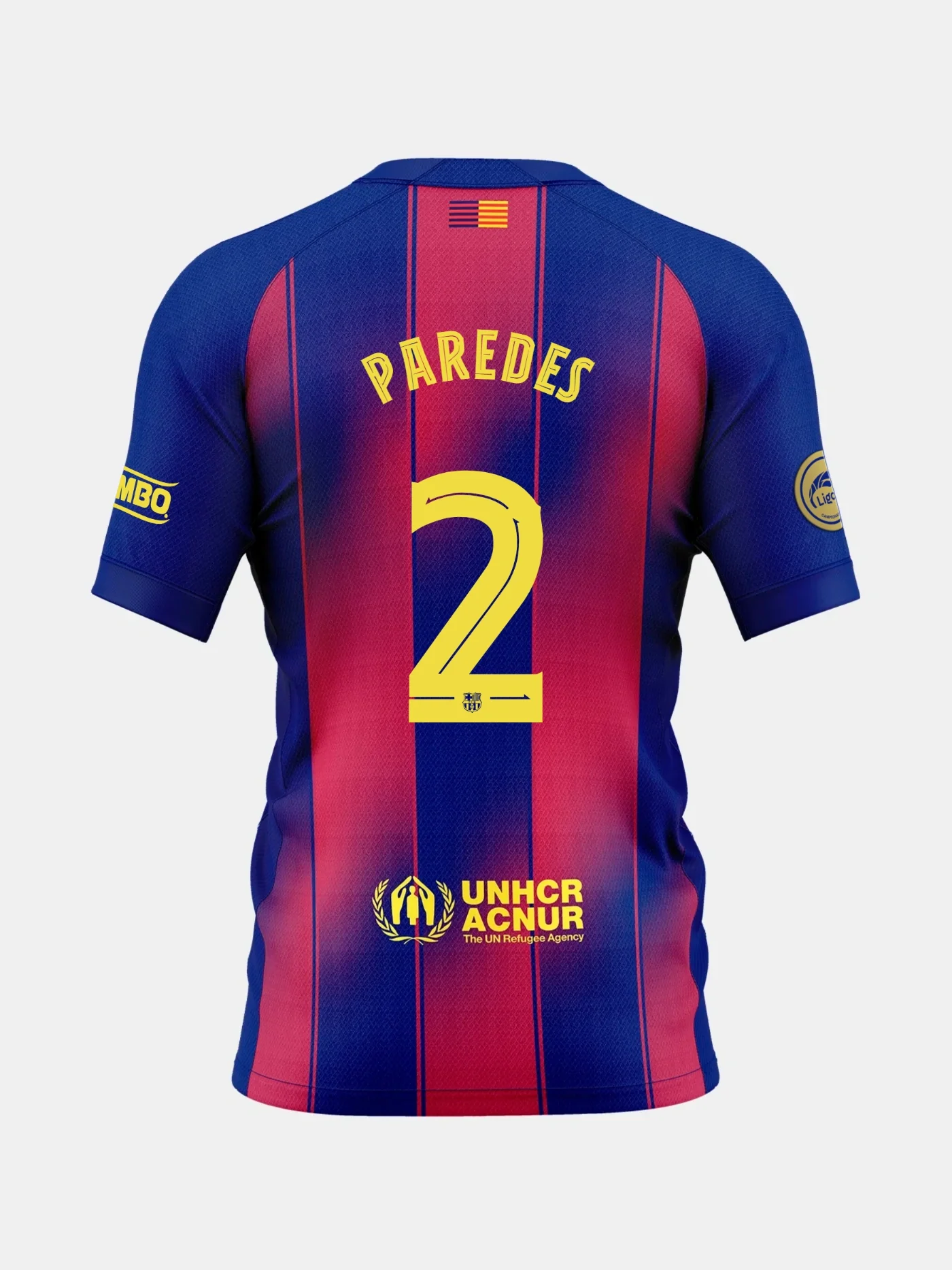 PAREDES | Liga F Women's home jersey 25/26 FC Barcelona
