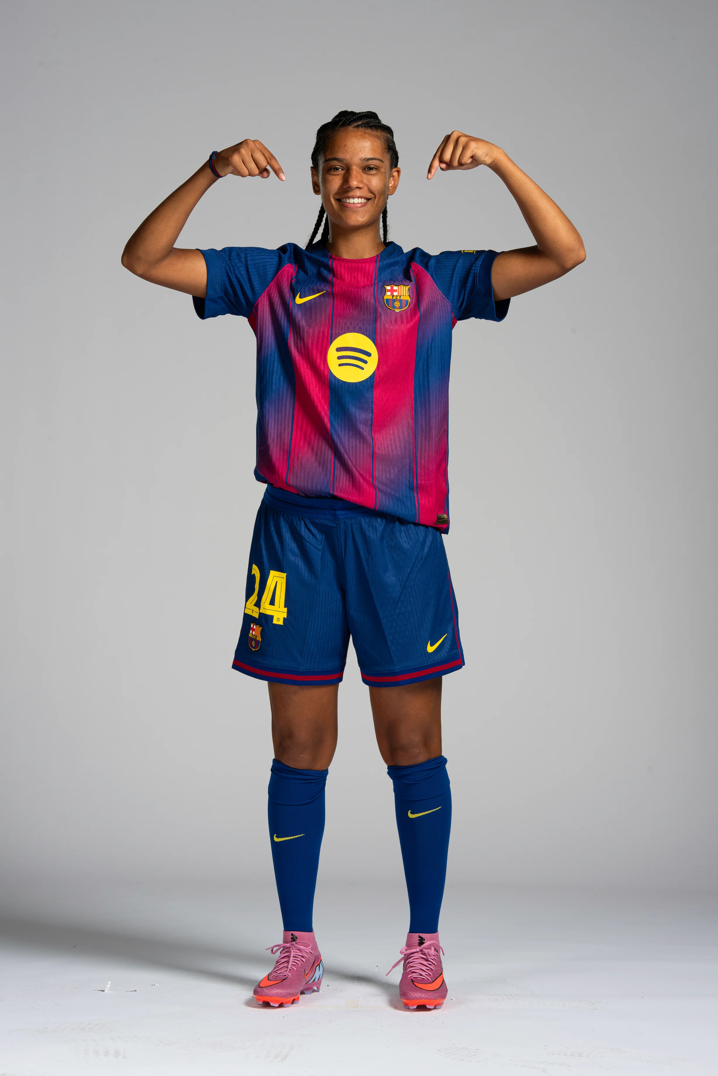 BRUGTS | Liga F Women's home jersey 25/26 FC Barcelona - Player's Edition