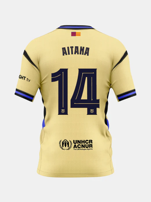 AITANA | Younger kids away kit 25/26 FC Barcelona x Kobe Bryant